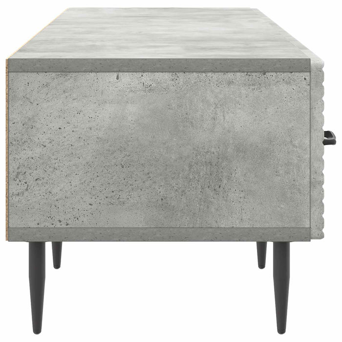 Cabinet TV Gri Beton 147 x 34,5 x 30 cm Lemn prelucrat - WALTI WALTI
