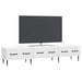 Cabinet TV Alb foarte lucios 147 x 34,5 x 30 cm Lemn prelucrat - WALTI WALTI