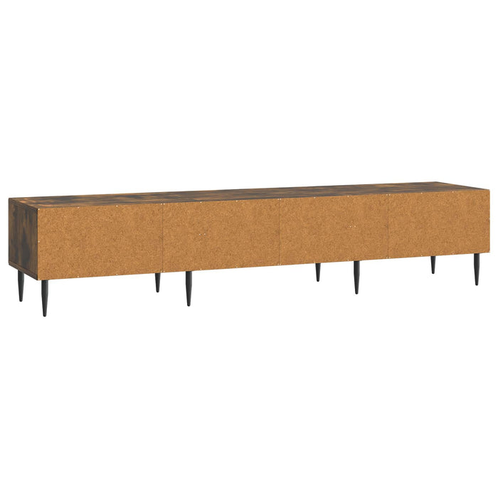 Cabinet TV Stejar fumuriu 147 x 34,5 x 30 cm Lemn prelucrat - WALTI WALTI