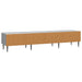Cabinet TV Sonoma gri 147 x 34,5 x 30 cm Lemn prelucrat - WALTI WALTI