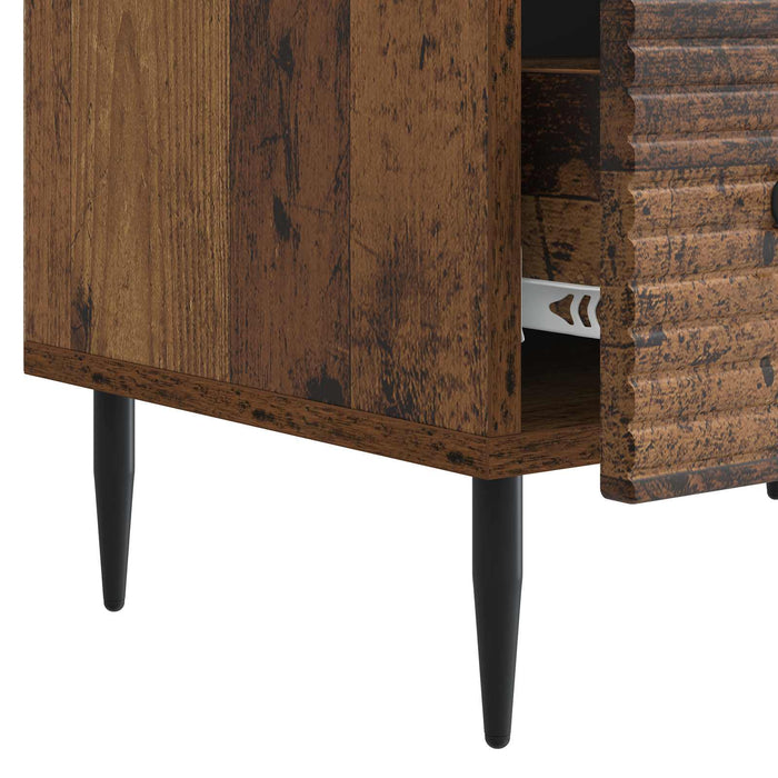 Cabinet TV Lemn vechi 147 x 34,5 x 30 cm Lemn prelucrat - WALTI WALTI