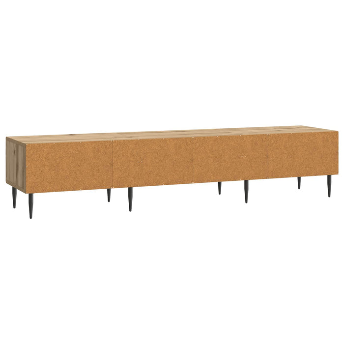 Cabinet TV Stejar Artizanal 147 x 34,5 x 30 cm Lemn prelucrat - WALTI WALTI