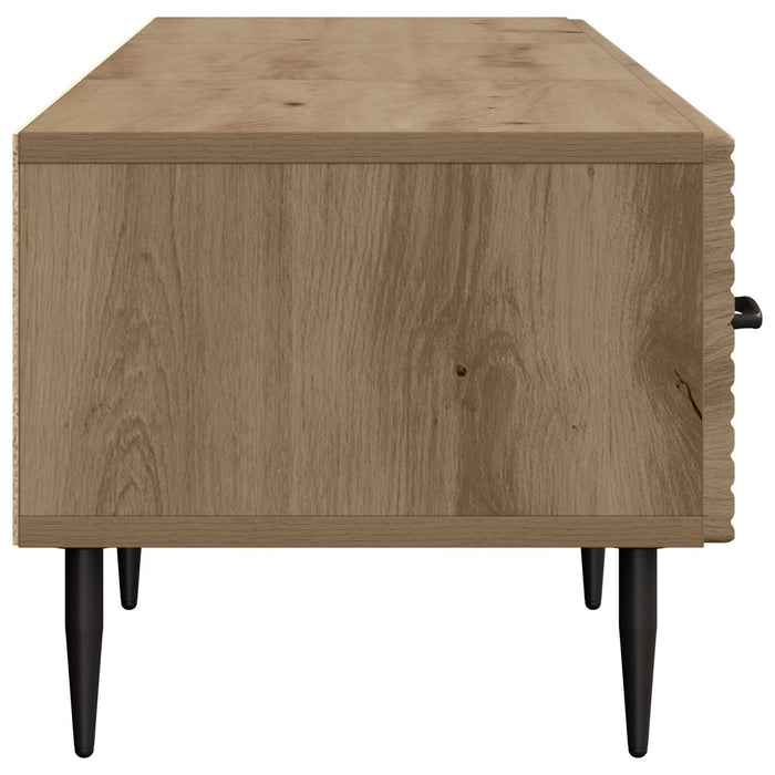 Cabinet TV Stejar Artizanal 147 x 34,5 x 30 cm Lemn prelucrat - WALTI WALTI