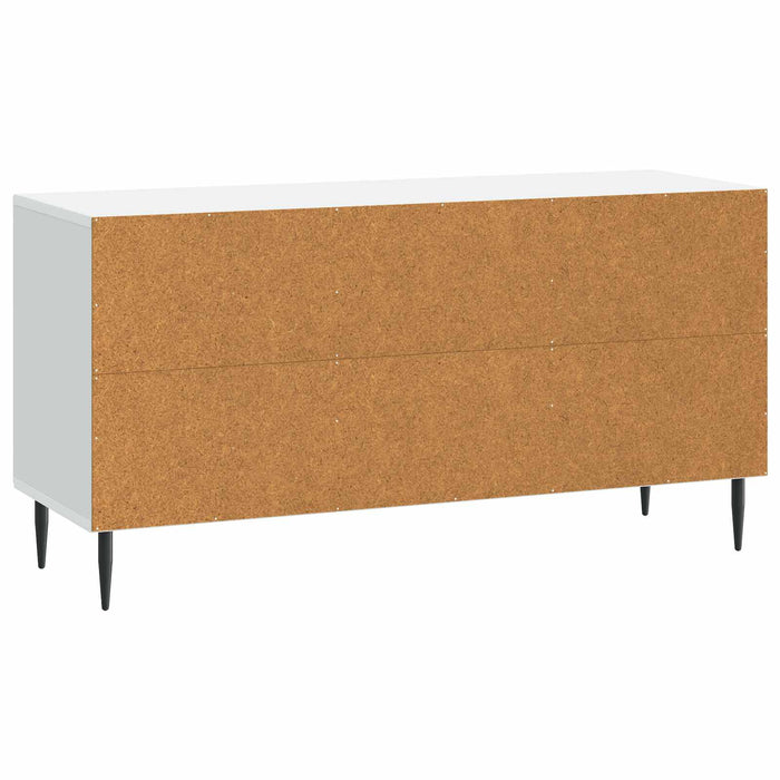 Cabinet TV Alb 99 x 34,5 x 50 cm Lemn prelucrat - WALTI WALTI