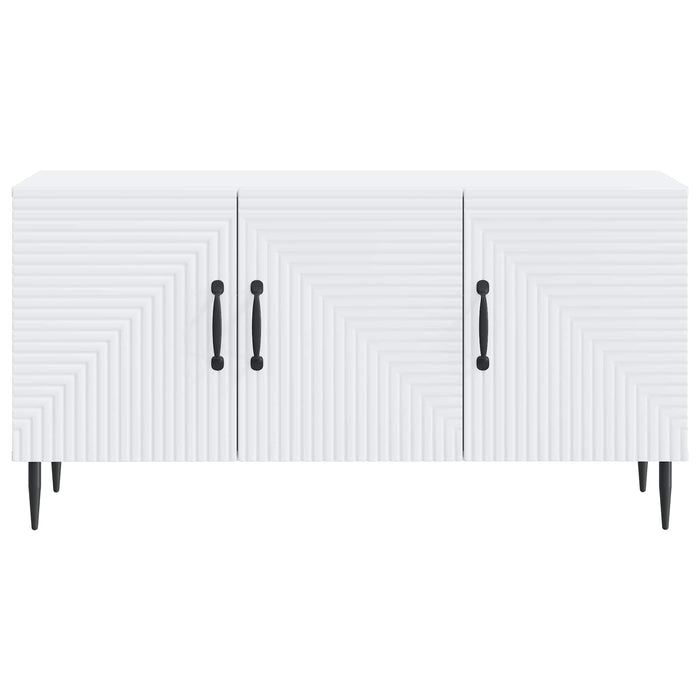 Cabinet TV Alb 99 x 34,5 x 50 cm Lemn prelucrat - WALTI WALTI