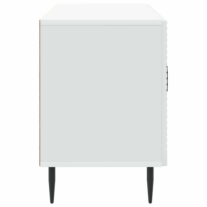 Cabinet TV Alb 99 x 34,5 x 50 cm Lemn prelucrat - WALTI WALTI