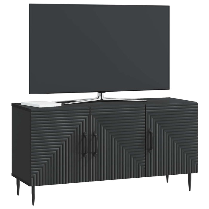Cabinet TV Negru 99 x 34,5 x 50 cm Lemn prelucrat - WALTI WALTI