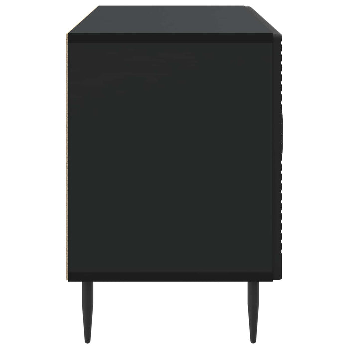 Cabinet TV Negru 99 x 34,5 x 50 cm Lemn prelucrat - WALTI WALTI