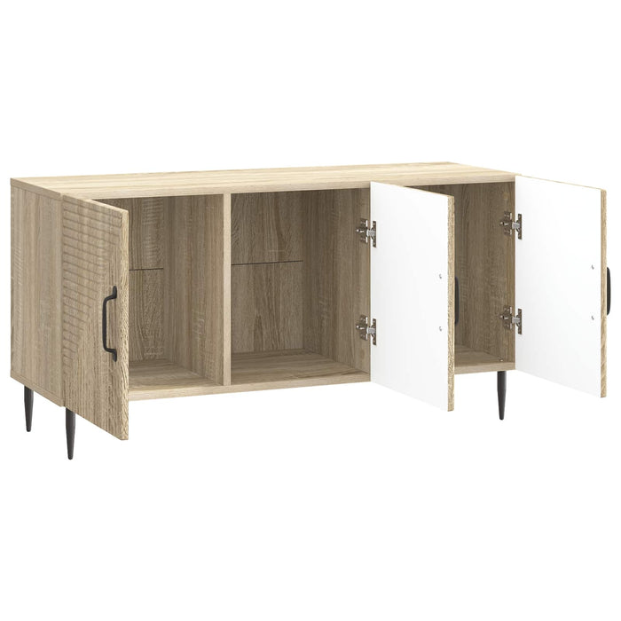 Cabinet TV Stejar Sonoma 99 x 34,5 x 50 cm Lemn prelucrat - WALTI WALTI