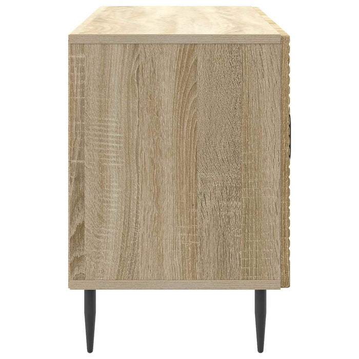 Cabinet TV Stejar Sonoma 99 x 34,5 x 50 cm Lemn prelucrat - WALTI WALTI