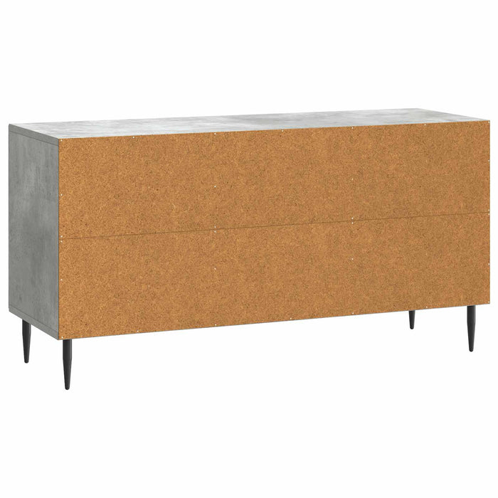 Cabinet TV Gri Beton 99 x 34,5 x 50 cm Lemn prelucrat - WALTI WALTI