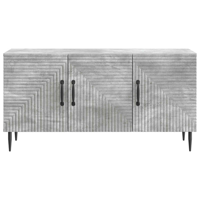 Cabinet TV Gri Beton 99 x 34,5 x 50 cm Lemn prelucrat - WALTI WALTI