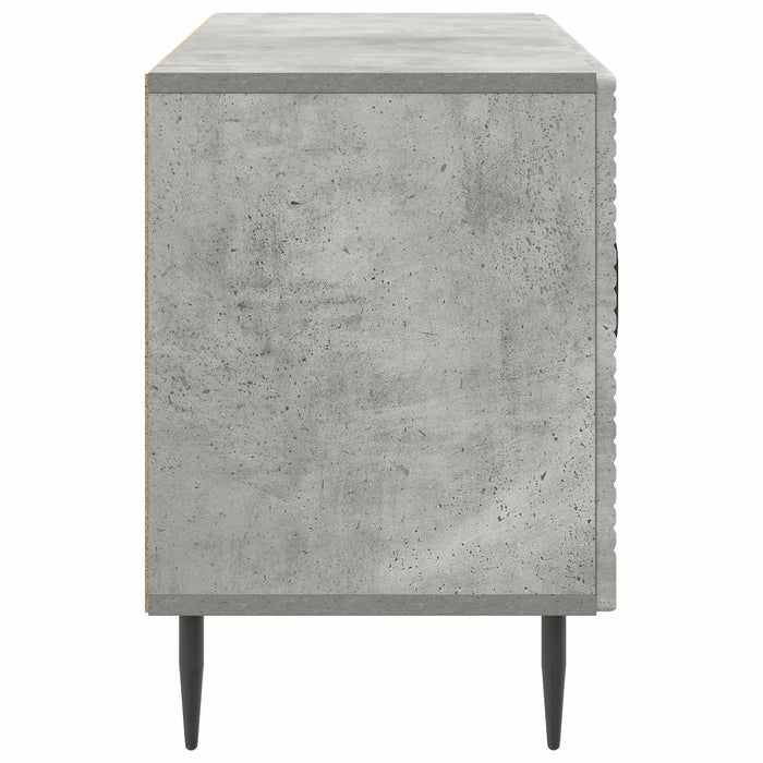 Cabinet TV Gri Beton 99 x 34,5 x 50 cm Lemn prelucrat - WALTI WALTI