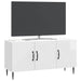 Cabinet TV Alb foarte lucios 99 x 34,5 x 50 cm Lemn prelucrat - WALTI WALTI