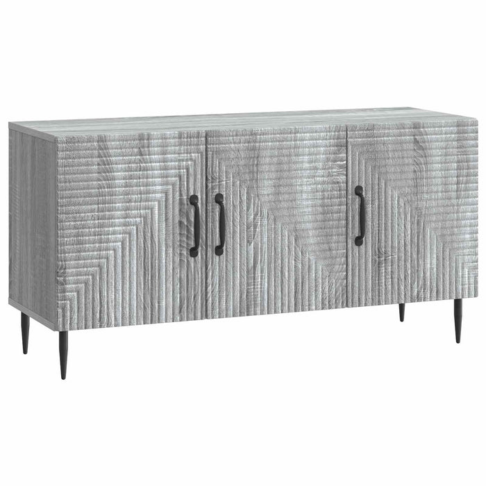 Cabinet TV Sonoma gri 99 x 34,5 x 50 cm Lemn prelucrat - WALTI WALTI