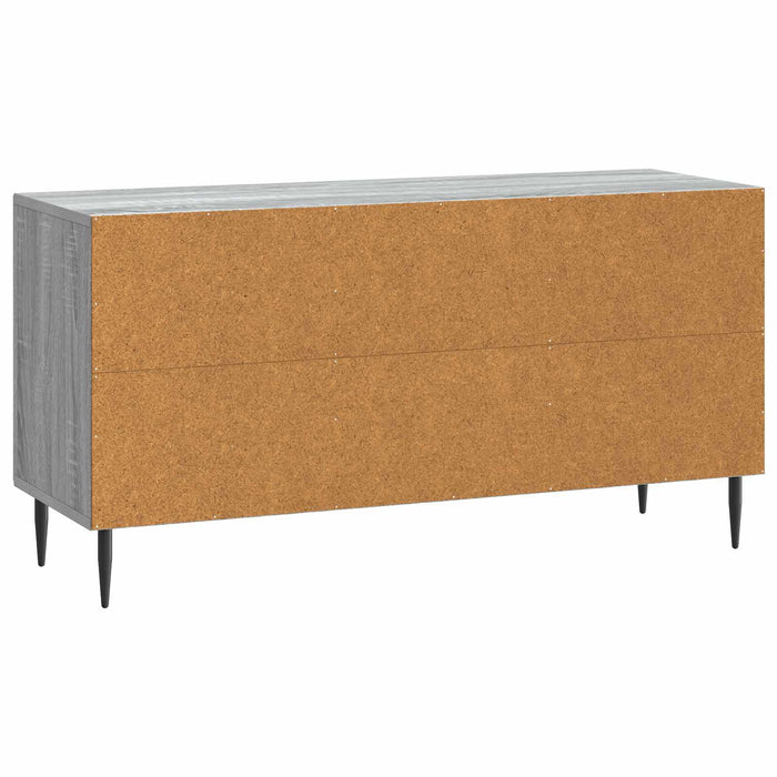 Cabinet TV Sonoma gri 99 x 34,5 x 50 cm Lemn prelucrat - WALTI WALTI