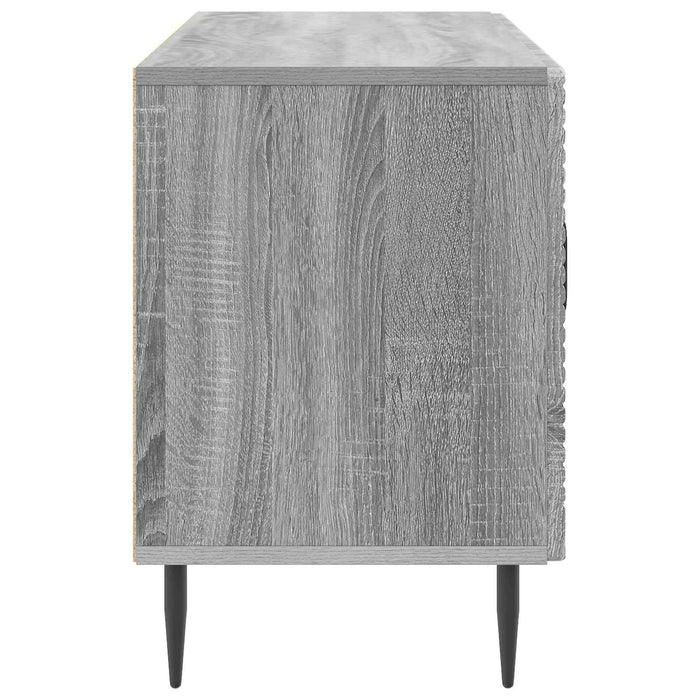 Cabinet TV Sonoma gri 99 x 34,5 x 50 cm Lemn prelucrat - WALTI WALTI