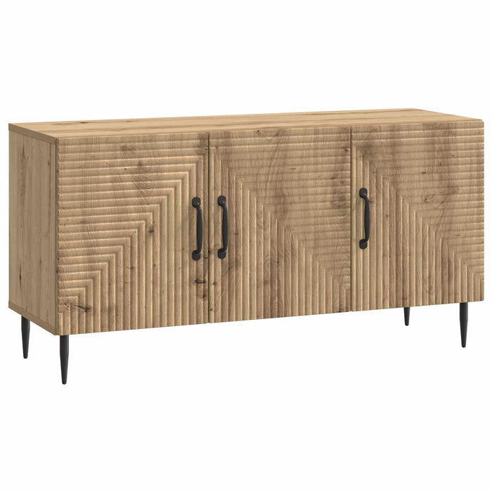 Cabinet TV Stejar Artizanal 99 x 34,5 x 50 cm Lemn prelucrat - WALTI WALTI