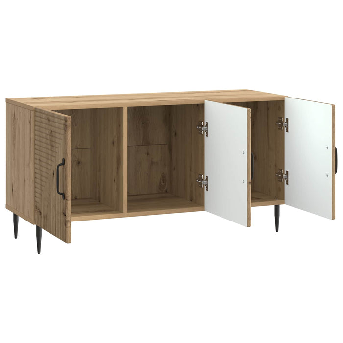 Cabinet TV Stejar Artizanal 99 x 34,5 x 50 cm Lemn prelucrat - WALTI WALTI