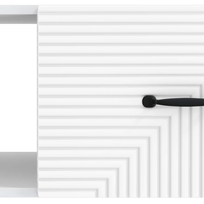 Masă de cafea Alb 90 x 50 x 40 cm Lemn prelucrat - WALTI WALTI