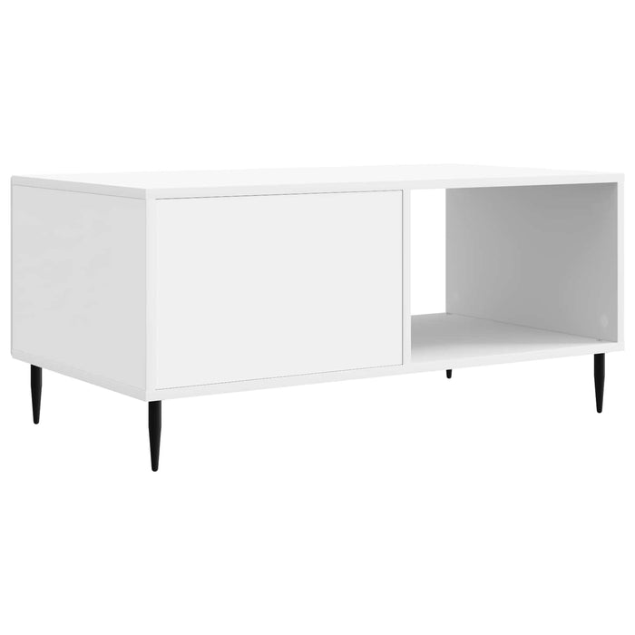 Masă de cafea Alb 90 x 50 x 40 cm Lemn prelucrat - WALTI WALTI