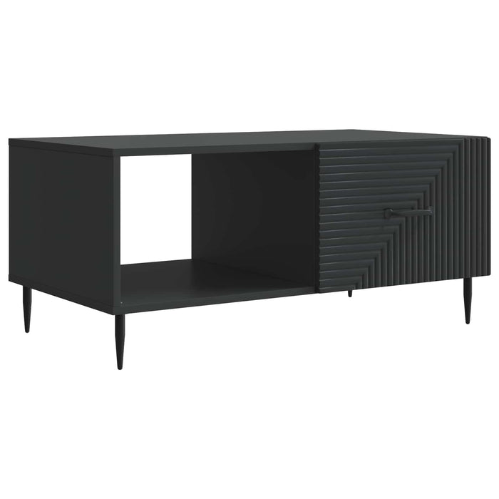 Masă de cafea Negru 90 x 50 x 40 cm Lemn prelucrat - WALTI WALTI