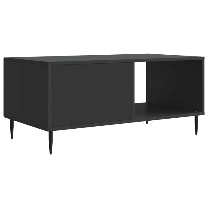 Masă de cafea Negru 90 x 50 x 40 cm Lemn prelucrat - WALTI WALTI