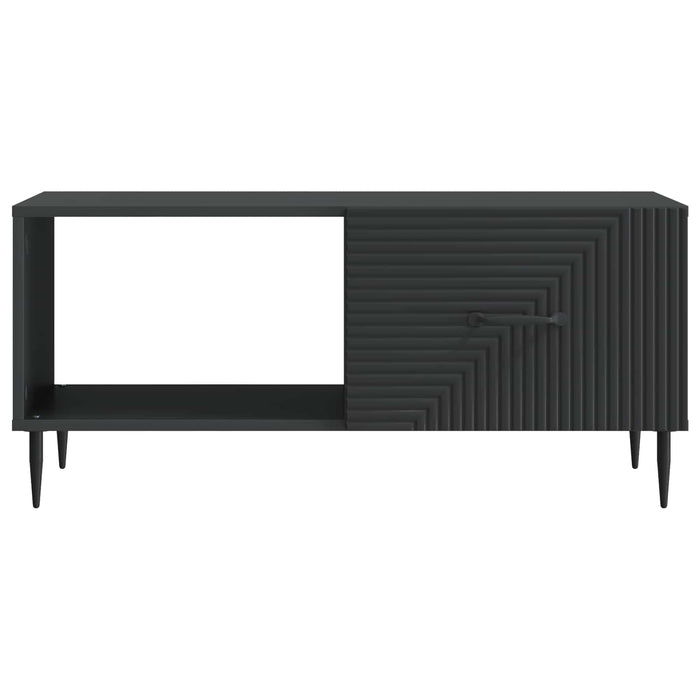 Masă de cafea Negru 90 x 50 x 40 cm Lemn prelucrat - WALTI WALTI