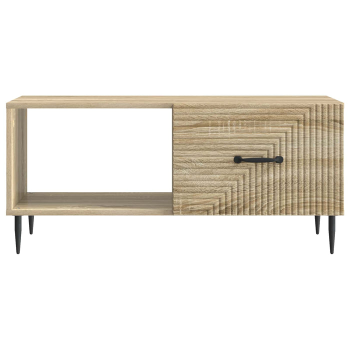 Masă de cafea Stejar Sonoma 90 x 50 x 40 cm Lemn prelucrat - WALTI WALTI
