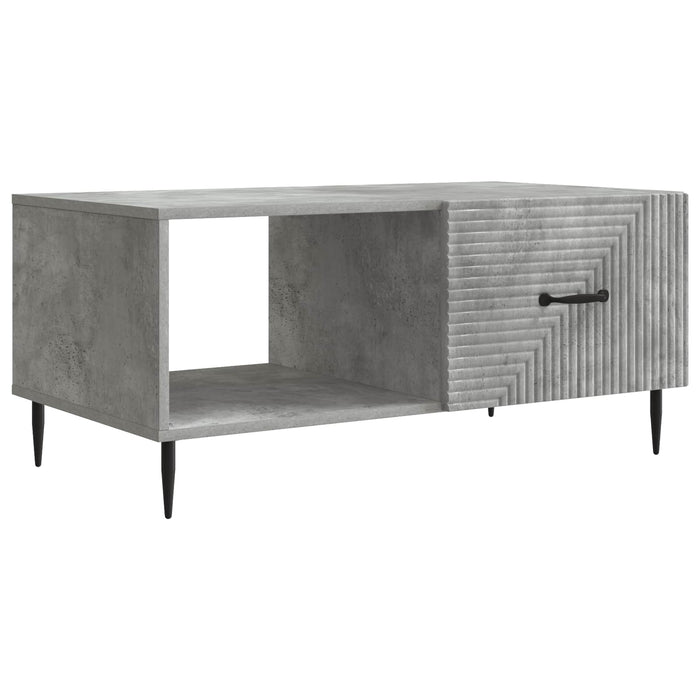 Masă de cafea Gri Beton 90 x 50 x 40 cm Lemn prelucrat - WALTI WALTI