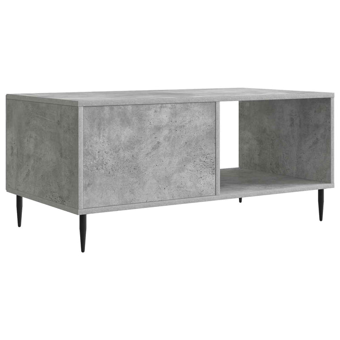 Masă de cafea Gri Beton 90 x 50 x 40 cm Lemn prelucrat - WALTI WALTI