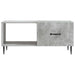 Masă de cafea Gri Beton 90 x 50 x 40 cm Lemn prelucrat - WALTI WALTI