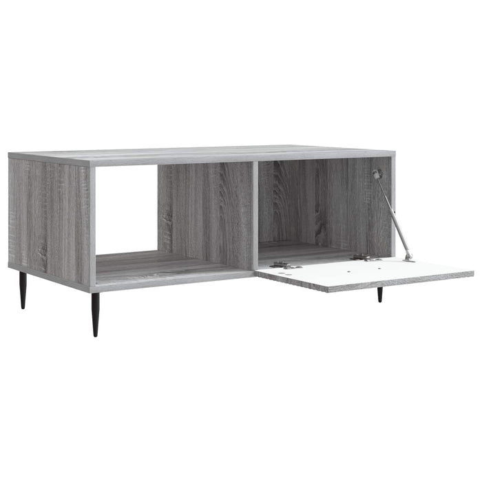 Masă de cafea Sonoma gri 90 x 50 x 40 cm Lemn prelucrat - WALTI WALTI