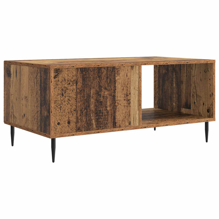 Masă de cafea Lemn vechi 90 x 50 x 40 cm Lemn prelucrat - WALTI WALTI