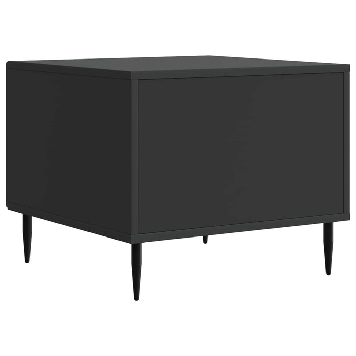 Masă de cafea cu sertar Negru 49 x 50 x 40 cm Lemn prelucrat - WALTI WALTI