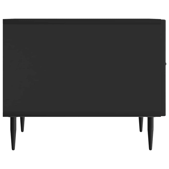 Masă de cafea cu sertar Negru 49 x 50 x 40 cm Lemn prelucrat - WALTI WALTI