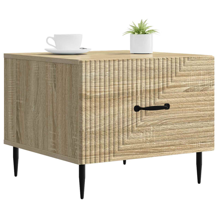 Masă de cafea Stejar Sonoma 49 x 50 x 40 cm Lemn prelucrat - WALTI WALTI