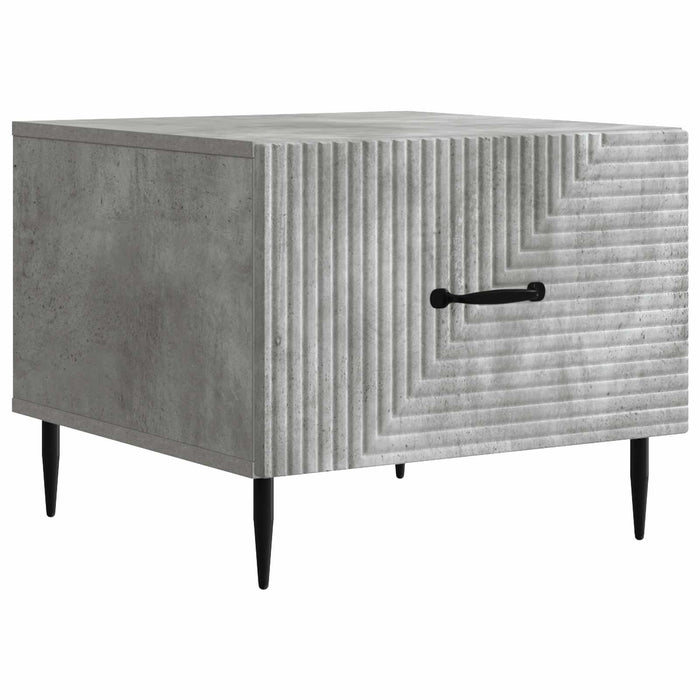 Masă de cafea Gri Beton 49 x 50 x 40 cm Lemn prelucrat - WALTI WALTI