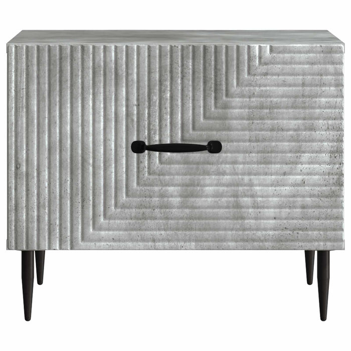 Masă de cafea Gri Beton 49 x 50 x 40 cm Lemn prelucrat - WALTI WALTI