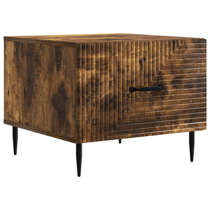 Masă de cafea Stejar fumuriu 49 x 50 x 40 cm Lemn prelucrat - WALTI WALTI