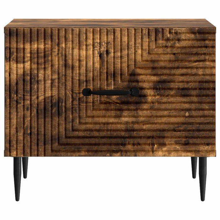 Masă de cafea Stejar fumuriu 49 x 50 x 40 cm Lemn prelucrat - WALTI WALTI