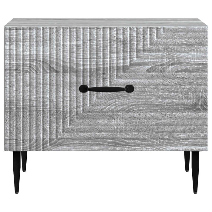 Masă de cafea Sonoma gri 49 x 50 x 40 cm Lemn prelucrat - WALTI WALTI