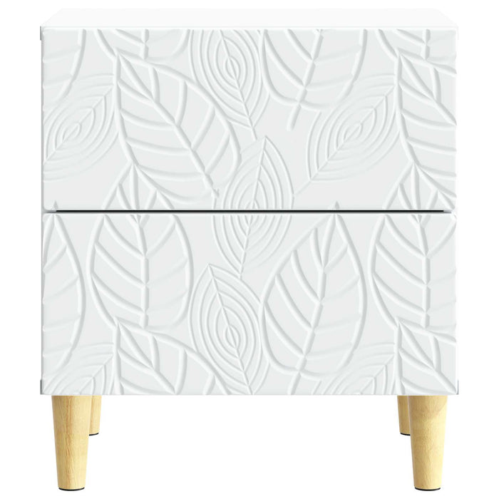 Noptieră Alb 43 x 34,5 x 48 cm Lemn prelucrat - WALTI WALTI