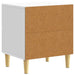 Noptieră 2 pcs Alb 43 x 34,5 x 48 cm Lemn prelucrat - WALTI WALTI