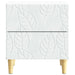 Noptieră 2 pcs Alb 43 x 34,5 x 48 cm Lemn prelucrat - WALTI WALTI