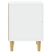 Noptieră 2 pcs Alb 43 x 34,5 x 48 cm Lemn prelucrat - WALTI WALTI