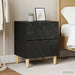 Noptieră 2 pcs Negru 43 x 34,5 x 48 cm Lemn prelucrat - WALTI WALTI