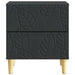 Noptieră 2 pcs Negru 43 x 34,5 x 48 cm Lemn prelucrat - WALTI WALTI