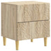 Noptieră 2 pcs Stejar Sonoma 43 x 34,5 x 48 cm Lemn prelucrat - WALTI WALTI