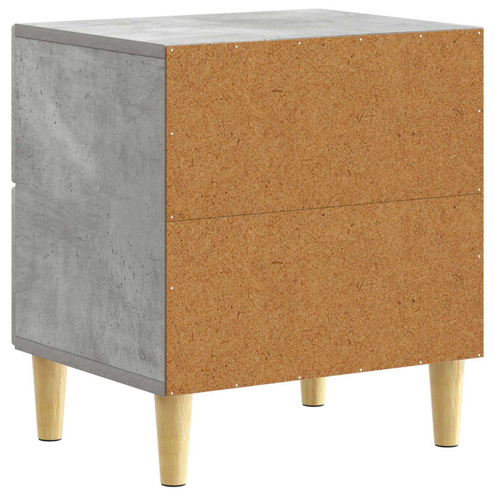 Noptieră Gri Beton 43 x 34,5 x 48 cm Lemn prelucrat - WALTI WALTI